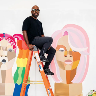 黒人アーティストのデリック・アダムスが語る、隠れた差別と真の成功