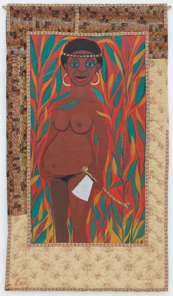 フェイス・リンゴールド《Slave Rape #3: Fight to Save Your Life（奴隷のレイプ#3：命を守るために戦う）》（1972）　Photo : ©Faith Ringgold/ARS, New York, and DACS, London/Courtesy ACA Galleries, New York, and Pippy Houldsworth Gallery, London/Photo Tom Powel Imaging