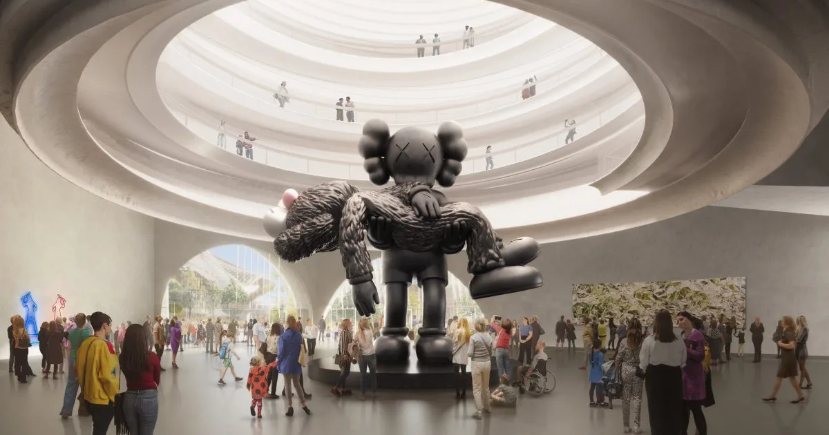 メルボルンの国立美術館、現代アートの新館建設に90億円超の個人寄付