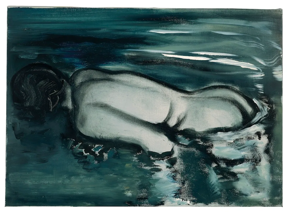 マルレーネ・デュマス《Losing （Her Meaning）（失う〈彼女の意味を〉）》（1988）　Photo: ©Marlene Dumas/Pinault Collection