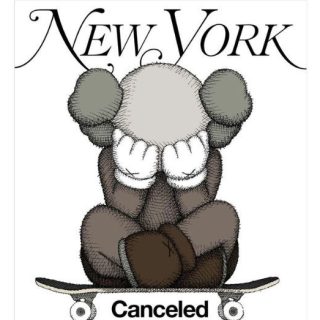 KAWSの代表的キャラクターが雑誌の表紙に。テーマは「キャンセル