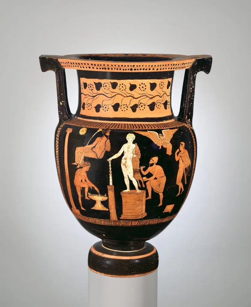古代ギリシャ彫刻はカラフルだった! メトロポリタン美術館の 古代ギリシャ彫刻はカラフルだった! メトロポリタン美術館の
