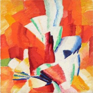 抽象画 抽象画アート No.036 透明水彩紙 B4サイズ | kasui_artwork