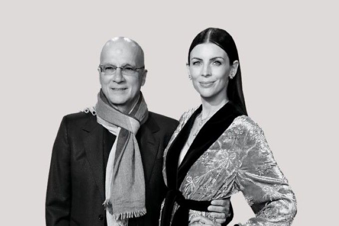 Jimmy Iovine and Liberty Ross