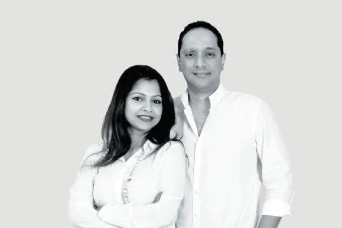 Nadia and Rajeeb Samdani