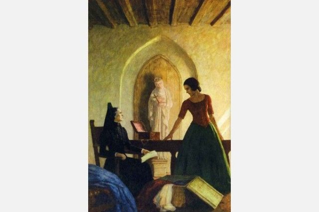 フランシス・スティーヴンス、人物のいる古典的風景、希少画集画 リサイクルショップで買った580円の絵画に3700万円の価値！ ワイエスの