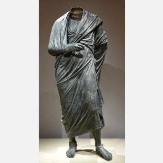 頭部のない古代ローマのブロンズ像を密輸品疑いで押収。トルコは「略奪