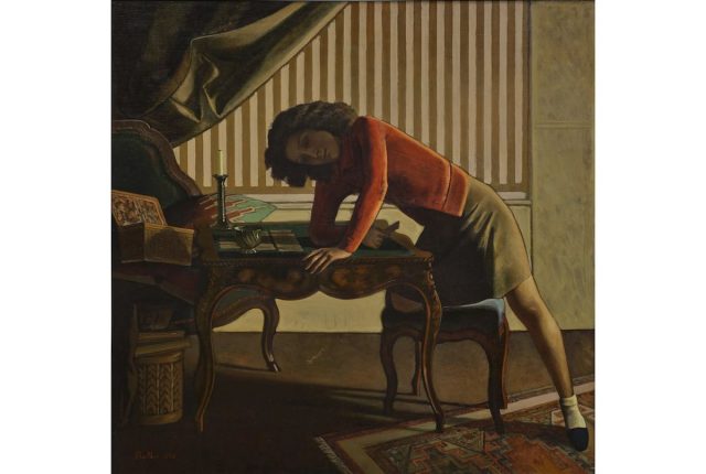 バルテュス、BALTHUS、おやつの時間、希少な額装用画集より、新品高級額 Balthus_La_Patience_High_res_1