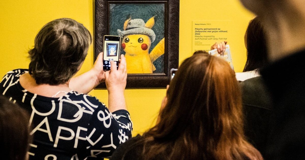 ゴッホ美術館、ピカチュウとのコラボ限定カード発行を中止。「安全で