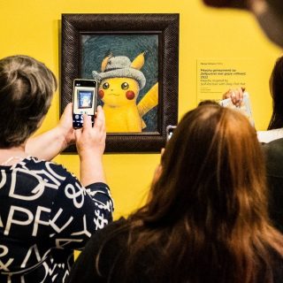 ゴッホ美術館、ピカチュウとのコラボ限定カード発行を中止。「安全で