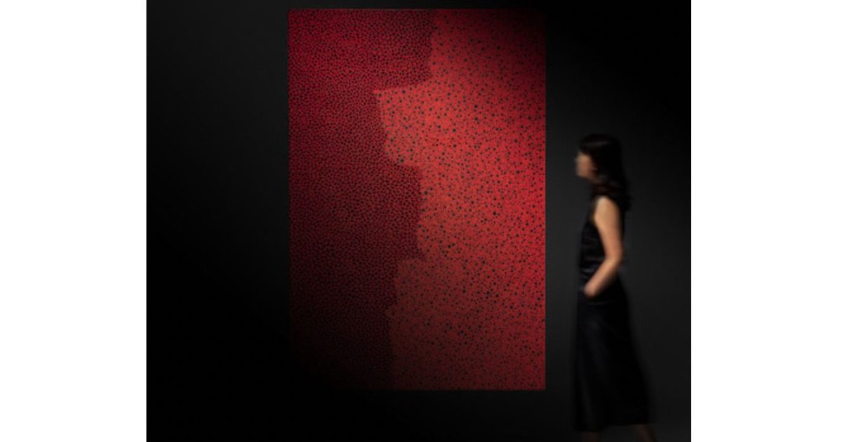 草間彌生のレアな未公開作品がオークションへ。予想落札価格は約