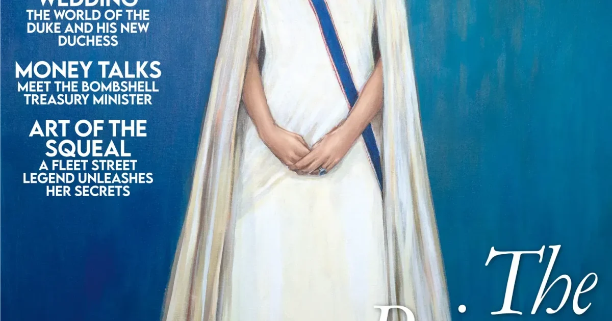 今度はキャサリン皇太子妃！ 英雑誌の表紙を飾った肖像画に「冗談