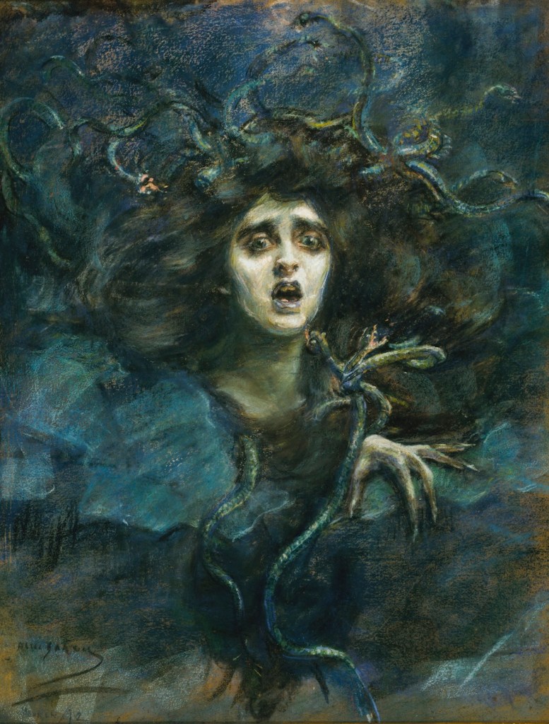 アリス・パイク・バーニー《Medusa》（1892）　Photo: Collection of the Smithsonian American Art Museum