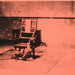 アンディ・ウォーホル《Big Electric Chair》（1967-1968）　Photo: Courtesy of Christie's