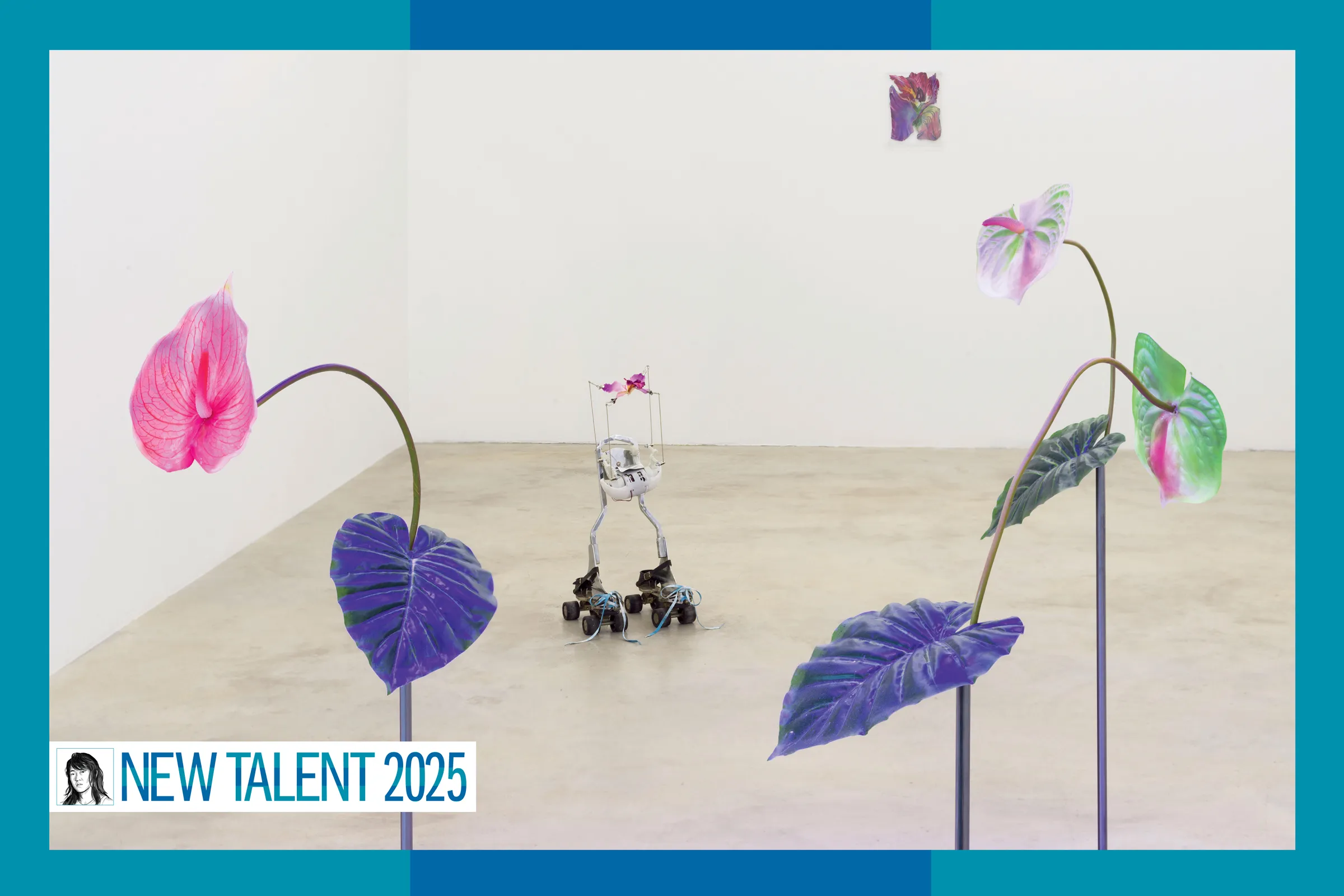 ベルリンのアートギャラリー、ソイ・カピタンで行われたレイチェル・ユンの個展「Pleasure Circuit」の展示風景。Photo: Roman März/Courtesy Soy Capitán, Berlin