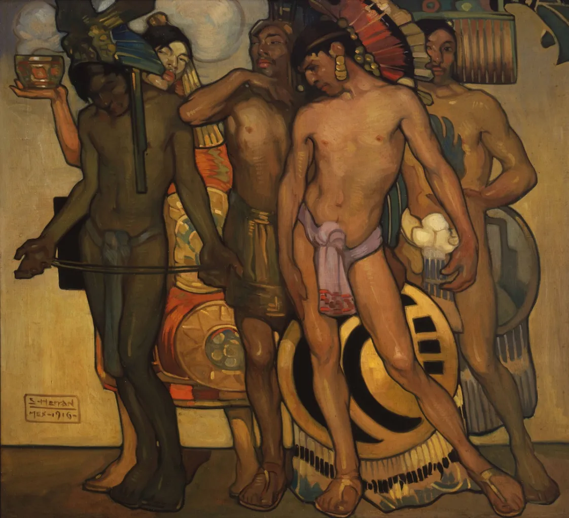 サトゥルニーノ・エラン《Nuestros dioses antiguos》(1916) Photo: Colección Andrés Blaisten, México