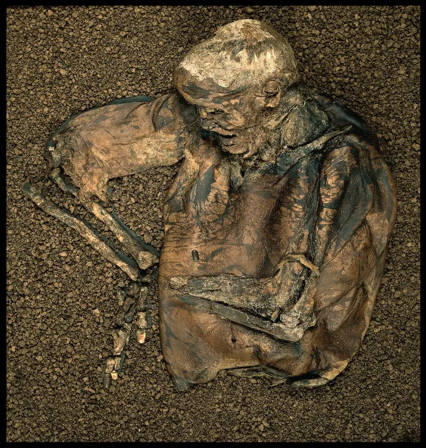 リンドウ・マン(紀元前2年~西暦119年) Photo: British Museum