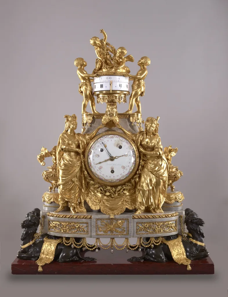 フランソワ・レーモン「トルコ王妃をかたどった時計」(1781) Photo: Copyright © Château de Versailles, Dist. RMN/Christophe Fouin
