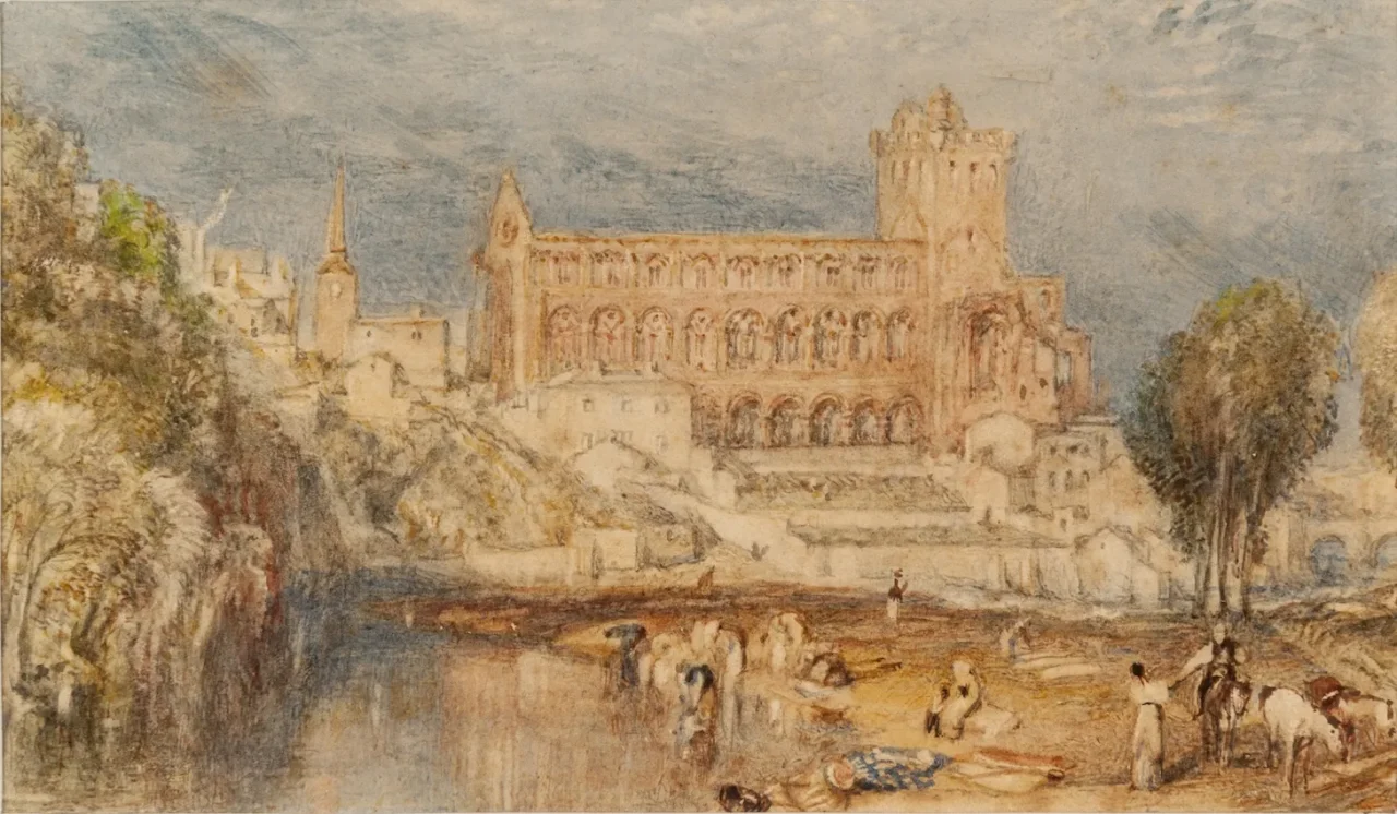J.M.W.ターナー《Jedburgh Abbey》(1832年頃) Photo: Tony Walsh, Taft Museum of Art, Cincinnati, Ohio