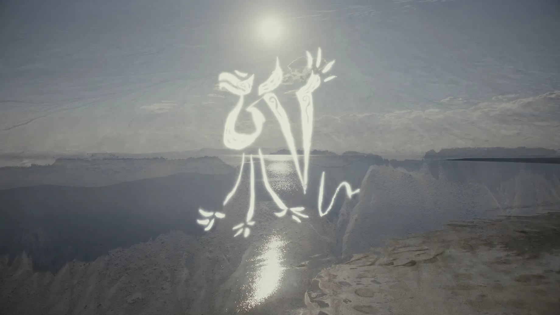 フランク・ワン・イェフェン《Groundless Flower - ཨ》（2025） Photo: Courtesy of the Artist