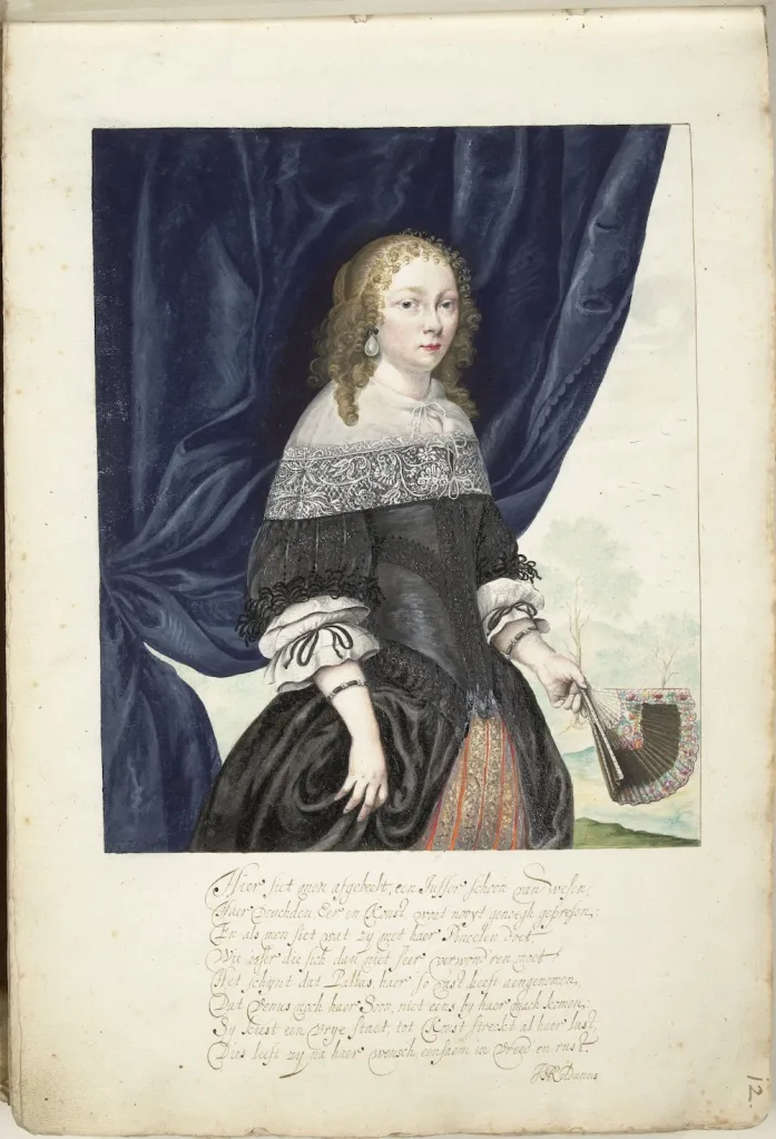 ヘシーナ・テル・ボルフ《自画像》(1661) Photo: Rijksmuseum, Amsterdam