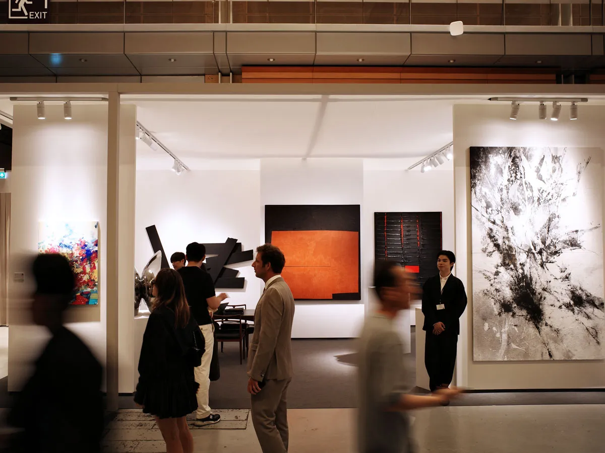 The action at Frieze Seoul 2025. Photo: Jaeyong Park for ARTnews