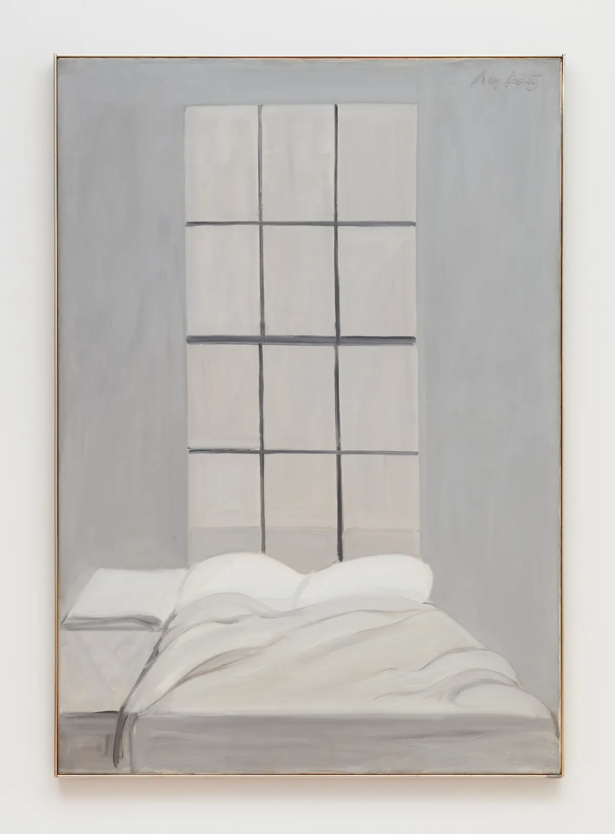 Alex Katz’s October 2 (1962) Courtesy of Peter Blum Gallery