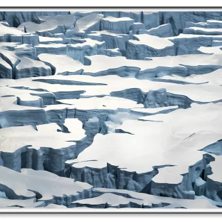 Thomas Demand, Eis, 2025. ©2025 Thomas Demand, VG Bild-Kunst, Bonn/ Courtesy Sprüth Magers