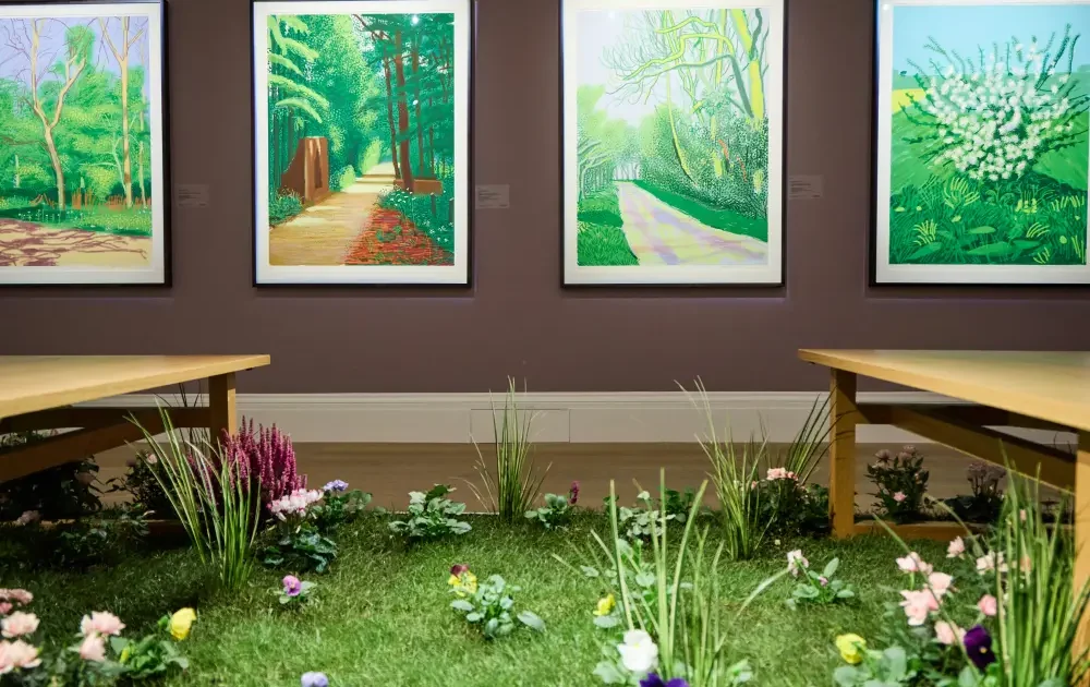 David-Hockney-The-Arrival-of-