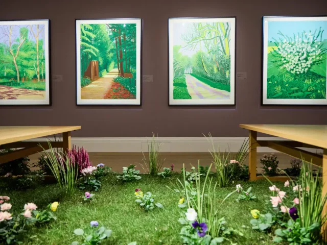 David-Hockney-The-Arrival-of-