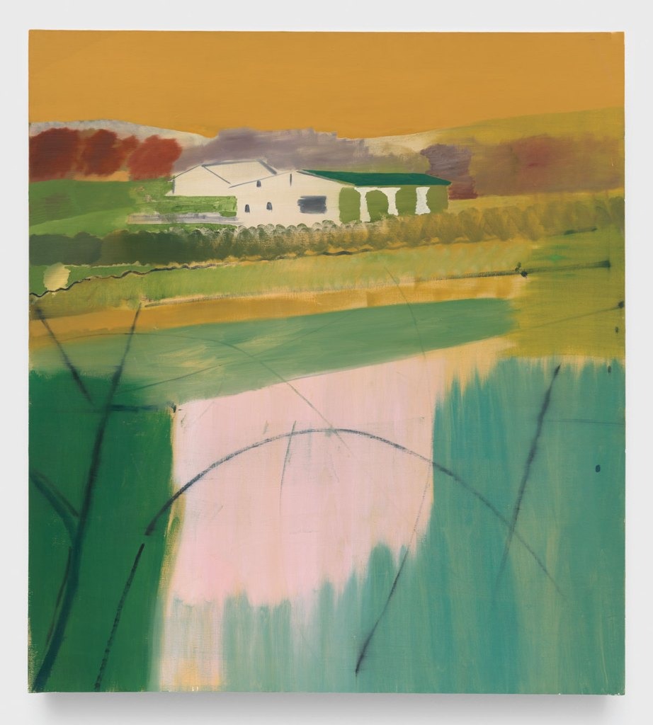 西村有《Spring Field(春の野原)》(2025) Photo: ©Yu Nishimura/Courtesy the artist and David Zwirner