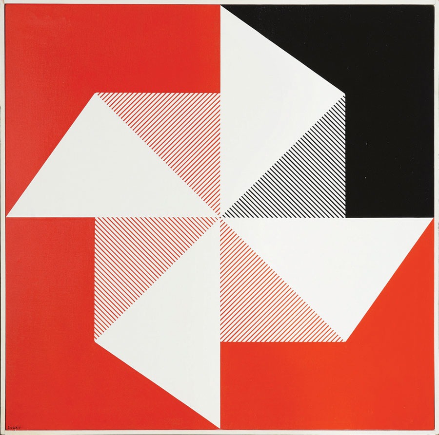 菅井汲《Untitled(無題)》(1973–74) Photo: Courtesy the Estate of Kumi Sugai, Nantenshi Gallery, and galerie frank elbaz