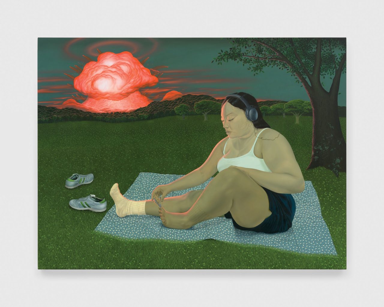 サーシャ・ゴードン《It Was Still Far Away》(2024) Photo: Courtesy David Zwirner