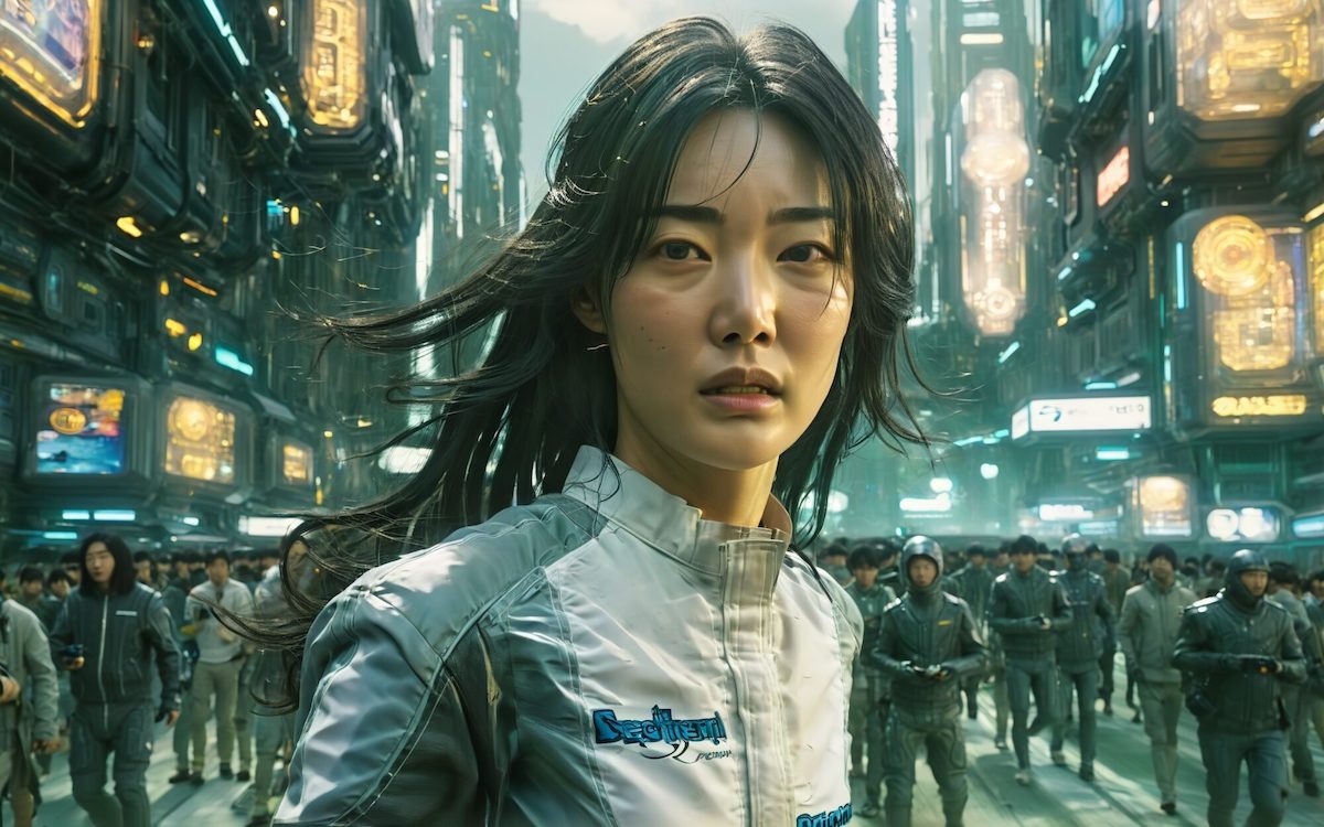 アヨン・キム《デリバリー・ダンサーズ・アーク：インバース》（2024）のスチル。Photo: Courtesy the artist and ACC