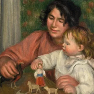 ルノワールが幼い息子ジャンを描いた「秘蔵の傑作」、オークションに初