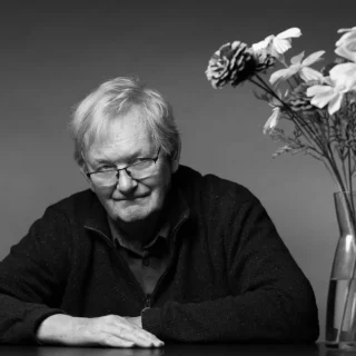 British documentary photographer Martin Parr poses during a photo-session in Paris on October 31 2025. Photo: Joel Saget/AFP via Getty Images