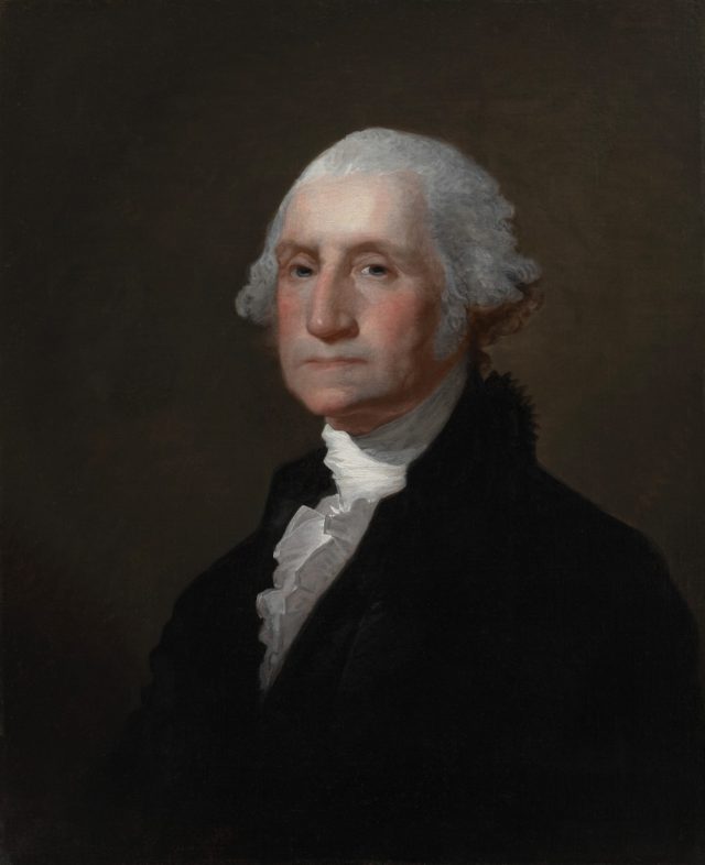 1ドル紙幣の着想源！ アメリカ初代大統領ジョージ・ワシントンの肖像画
