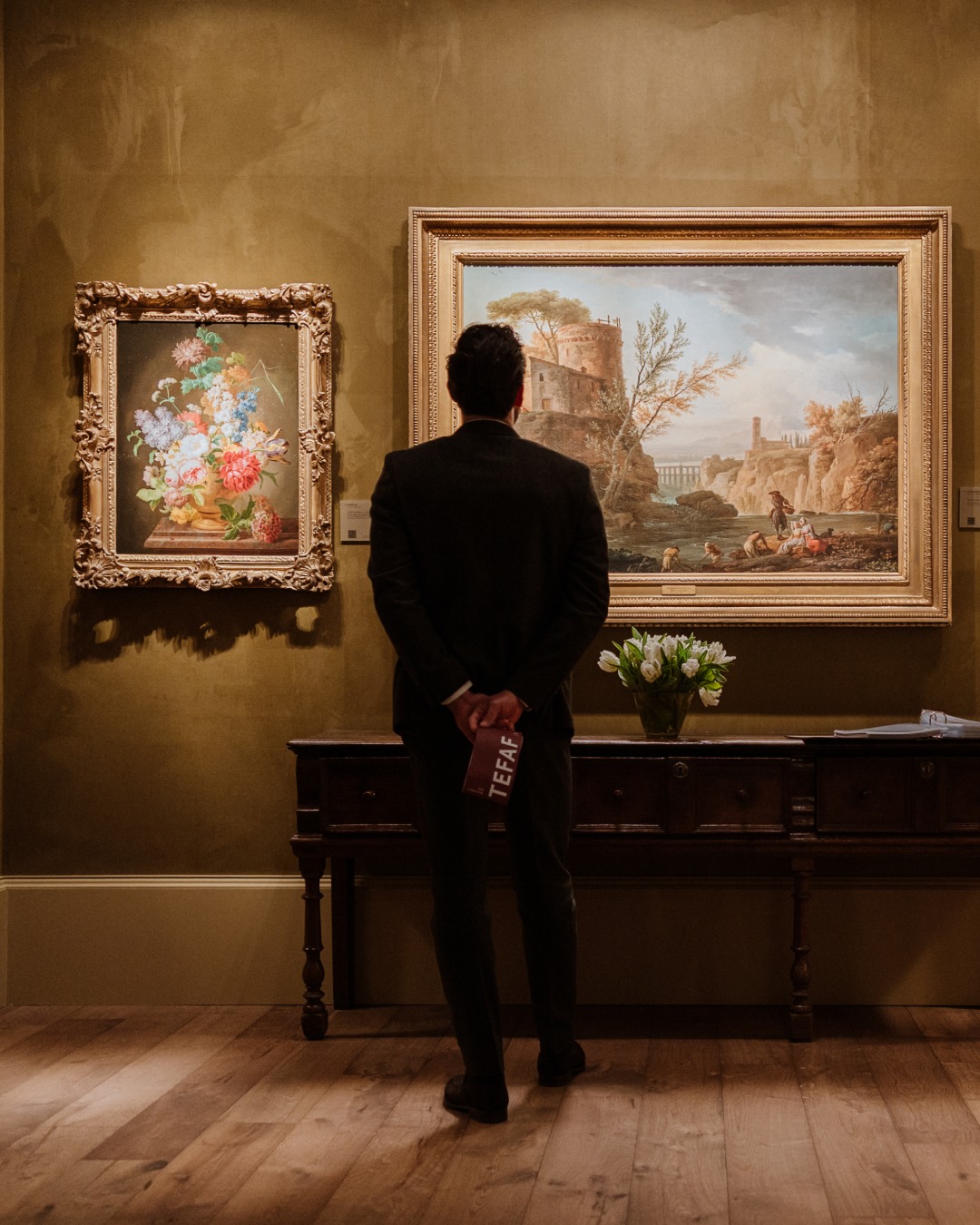 2025年の会場風景。Photo: Instagram/tefaf