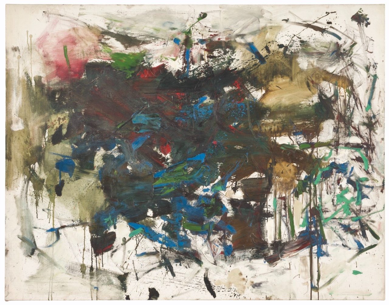 ジョアン・ミッチェル《無題》(1963年頃) Photo: Estate of Joan Mitchell