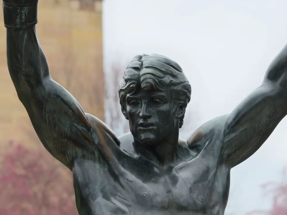 移設することが決定したロッキー像。Photo: Bastiaan Slabbers/NurPhoto via Getty Images