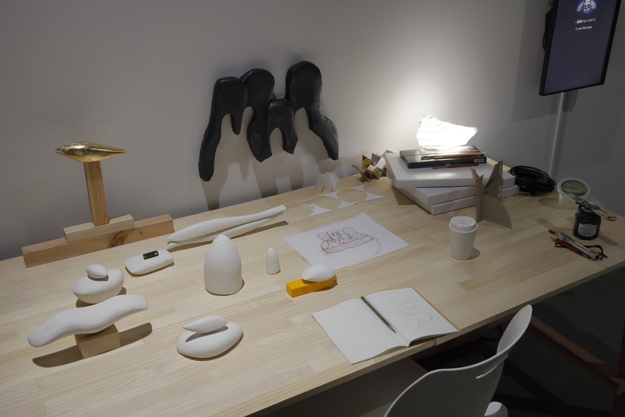 Artwork by Daisuke Kuroda. Photo: Keizo KIOKU