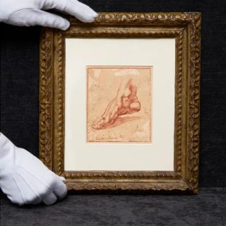 未知」のミケランジェロ素描が作家の最高額更新。45分に及ぶ歴史的