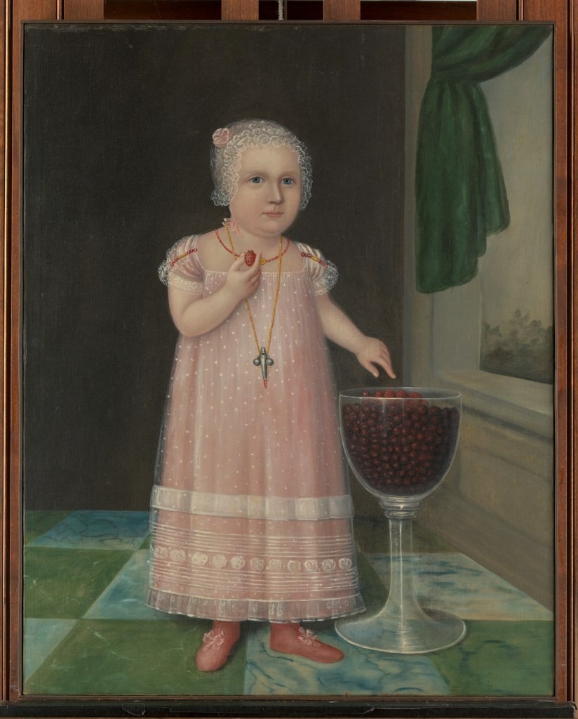ジョシュア・ジョンソン《エマ・ヴァン・ネーム》（1805年頃）　Photo : Metropolitan Museum of Art