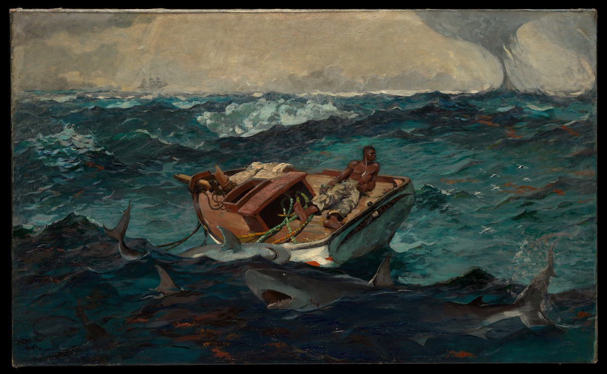 ウィンスロー・ホーマー《メキシコ湾流》（1899）　Photo: Metropolitan Museum of Art