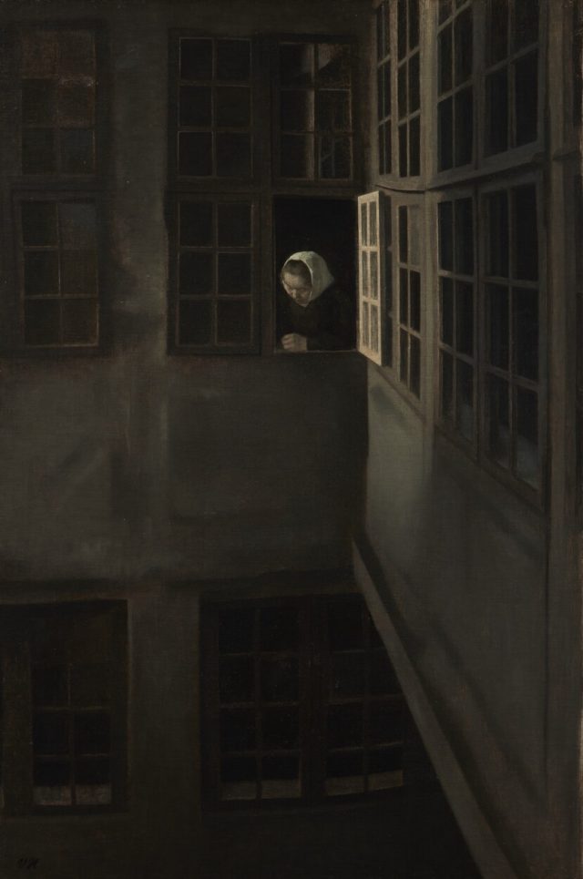 Vilhelm-Hammershoi-Courtyard-
