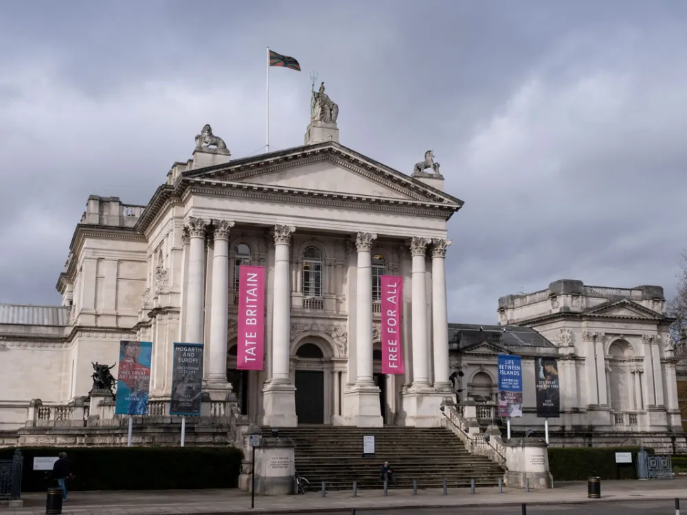 テート・ブリテンの外観。Photo: In Pictures via Getty Images