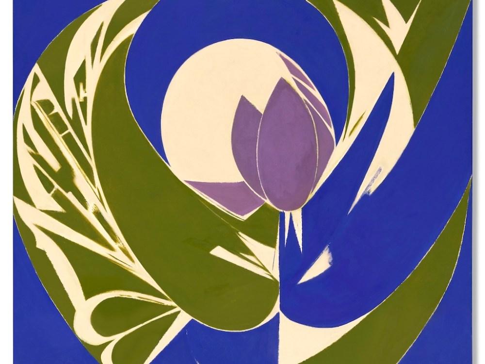 リー・クラズナー《Lotus》（1972）　Photo: Courtesy Christie's