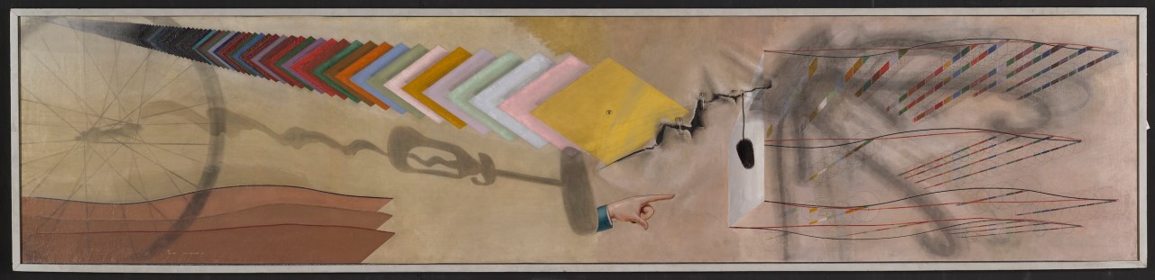 マルセル・デュシャン《Tu m’》（1918）　Photo : Yale University Art Gallery, Gift of the Estate of Katherine S. Dreier
