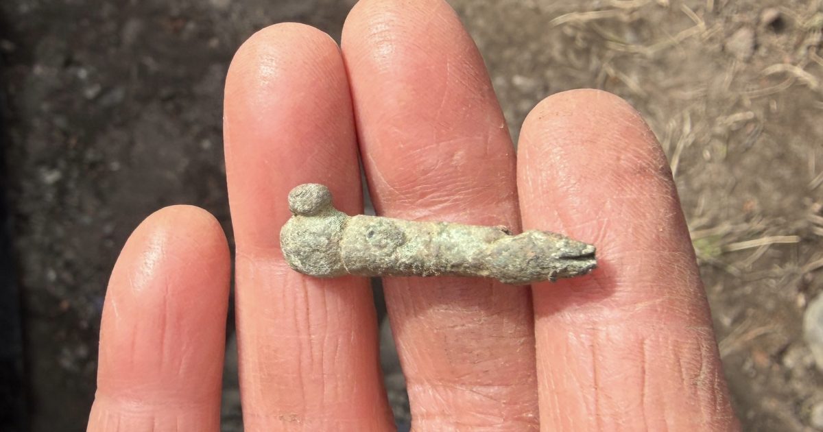 男性器を模した「魔除け」が英クリケットクラブから出土──小さな遺物