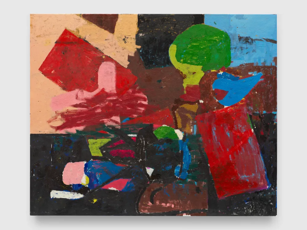 Joe Bradley, Mayday (2026). Chase Barnes. © Joe Bradley Courtesy the artist and David Zwirner